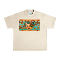 Sandshell Fall coop animals pumpkin Urban Heavy Tee - Artiststas