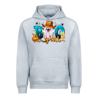 Heather Grey Boo Y'all Urban Hoodie - texasbilliewilder
