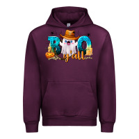 Mauve Wine Boo Y'all Urban Hoodie - texasbilliewilder