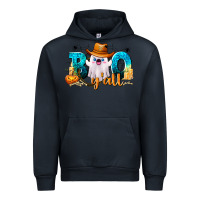 Navy Boo Y'all Urban Hoodie - texasbilliewilder