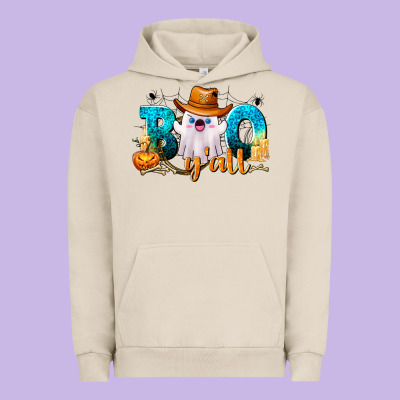 Boo Y'all Urban Hoodie Designed By Texasbilliewilder