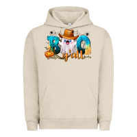 Pigment French Oak Boo Y'all Urban Hoodie - texasbilliewilder