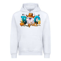 White Boo Y'all Urban Hoodie - texasbilliewilder