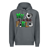 Rock my heart is on that field soccer Premium Hoodie - Zillion Design Studio