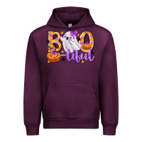 Mauve Wine Boo-tiful Urban Hoodie - texasbilliewilder