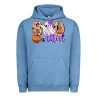Pigment Pebble Blue Boo-tiful Urban Hoodie - texasbilliewilder