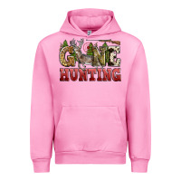 Fuchsia Pink gone hunting Urban Hoodie - Zillion Design Studio