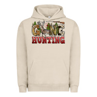 Pigment French Oak gone hunting Urban Hoodie - Zillion Design Studio