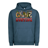 Pigment Midnight Navy gone hunting Urban Hoodie - Zillion Design Studio