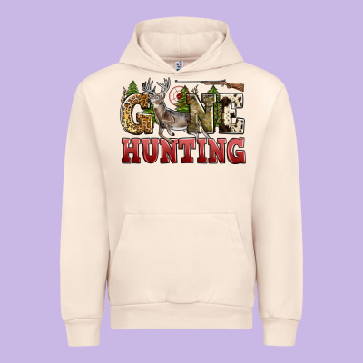 Gone Hunting Urban Hoodie Designed By Zillion Design Studio