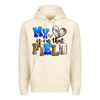 Sandshell my heart is on that field baseball Premium Hoodie - Zillion Design Studio