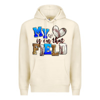 Tofu my heart is on that field baseball Premium Hoodie - Zillion Design Studio