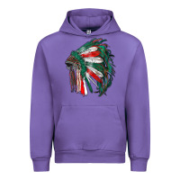 Tulip mexican flag indian headdress Urban Hoodie - RanaPortraitStore