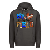 Smoke my heart is on that field american football Premium Hoodie - Zillion Design Studio