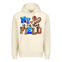 Sandshell my heart is on that field american football Premium Hoodie - Zillion Design Studio