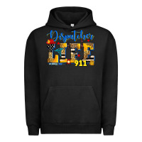 Pigment Black dispatcher life Urban Hoodie - Zillion Design Studio
