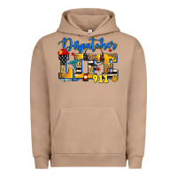 Pigment Burro dispatcher life Urban Hoodie - Zillion Design Studio