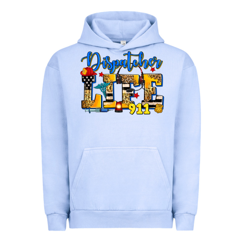 Dispatcher Life Urban Hoodie by Zillion Design Studio | Teevron