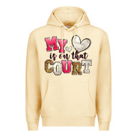Pina Colada my heart is on that court volleyball Premium Hoodie - Zillion Design Studio