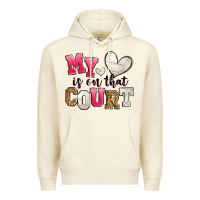 Sandshell my heart is on that court volleyball Premium Hoodie - Zillion Design Studio