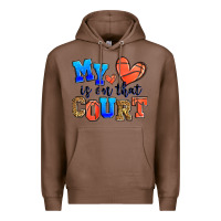 Chestnut my heart is on that court basketball Premium Hoodie - Zillion Design Studio