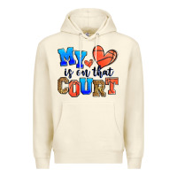 Sandshell my heart is on that court basketball Premium Hoodie - Zillion Design Studio