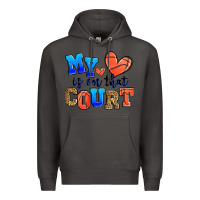 Smoke my heart is on that court basketball Premium Hoodie - Zillion Design Studio