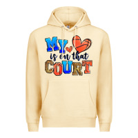 Pina Colada my heart is on that court basketball Premium Hoodie - Zillion Design Studio