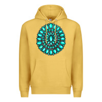 Antique Gold gemstone jewelry Premium Hoodie - RanaPortraitStore