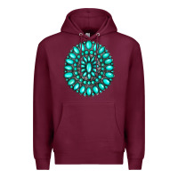Burgundy gemstone jewelry Premium Hoodie - RanaPortraitStore