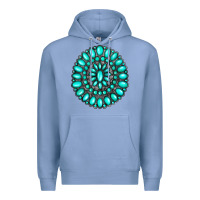 Colony Blue gemstone jewelry Premium Hoodie - RanaPortraitStore