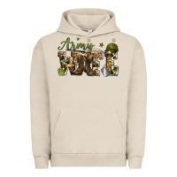 Pigment French Oak army wife Urban Hoodie - Zillion Design Studio