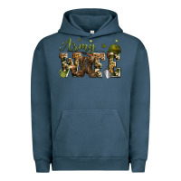 Pigment Midnight Navy army wife Urban Hoodie - Zillion Design Studio