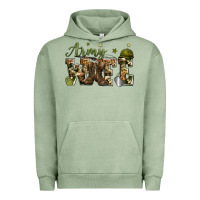 Pigment Oil Green army wife Urban Hoodie - Zillion Design Studio