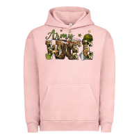 Pigment Salmon army wife Urban Hoodie - Zillion Design Studio