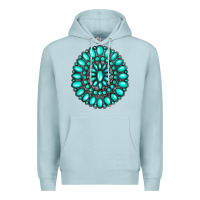 Blue Mist gemstone jewelry Premium Hoodie - RanaPortraitStore