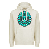 Oatmeal Heather gemstone jewelry Premium Hoodie - RanaPortraitStore