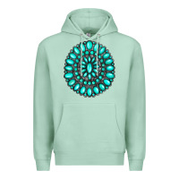 Seafoam gemstone jewelry Premium Hoodie - RanaPortraitStore
