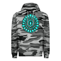 Slate Camo gemstone jewelry Premium Hoodie - RanaPortraitStore
