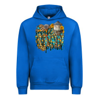 Cobalt small town proud Urban Hoodie - Zillion Design Studio