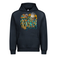 Navy small town proud Urban Hoodie - Zillion Design Studio