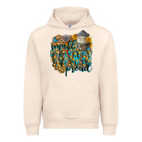Sandshell small town proud Urban Hoodie - Zillion Design Studio