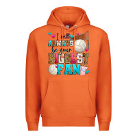 Carrot i will always be your biggest fan volleyball Premium Hoodie - Zillion Design Studio