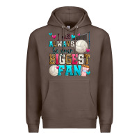 Coffee i will always be your biggest fan volleyball Premium Hoodie - Zillion Design Studio