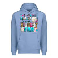 Colony Blue i will always be your biggest fan volleyball Premium Hoodie - Zillion Design Studio