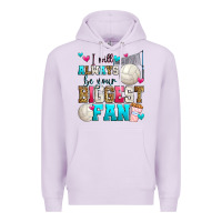 Lilac i will always be your biggest fan volleyball Premium Hoodie - Zillion Design Studio