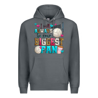 Rock i will always be your biggest fan volleyball Premium Hoodie - Zillion Design Studio