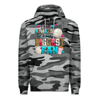 Slate Camo i will always be your biggest fan volleyball Premium Hoodie - Zillion Design Studio