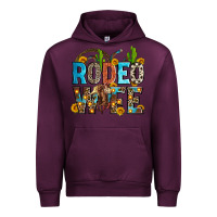 Mauve Wine rodeo wife Urban Hoodie - Zillion Design Studio