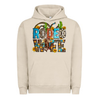 Pigment French Oak rodeo wife Urban Hoodie - Zillion Design Studio